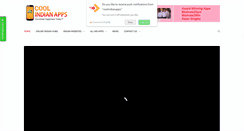 Desktop Screenshot of coolindianapps.com